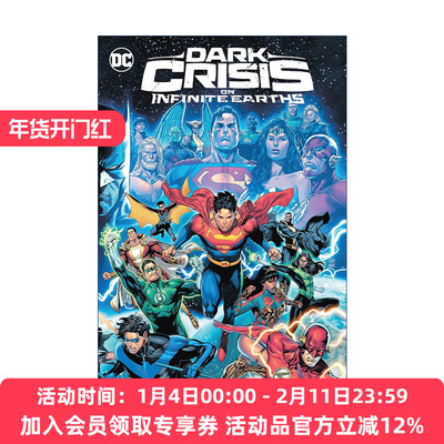 无限地球黑暗危机 英文原版 Dark Crisis on Infinite Earths DC漫画 精装 Joshua Williamson 英文版 进口英语原版书籍