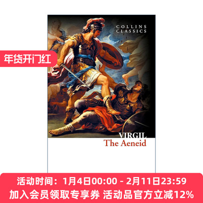 埃涅阿斯纪  英文原版 The Aeneid 维吉尔 Collins Classics 英文版 进口英语原版书籍
