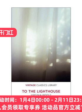 英文原版 To the Lighthouse 到灯塔去 Vintage经典图书馆系列 英文版 进口英语原版书籍