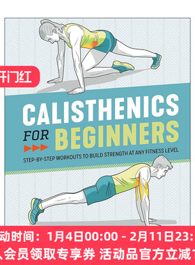 英文原版 Calisthenics for Beginners 初学者健美操 英文版 进口英语原版书籍