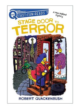 英文原版 Stage Door to Terror 舞台后门惊魂 鸭侦探马拉德小姐系列 英文版 进口英语原版书籍