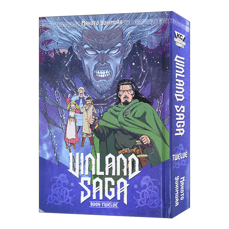英文原版 Vinland Saga 12 海盗战记 冰海战记12漫画 Makoto Yukimura幸村诚 精装 英文版 进口英语原版书籍