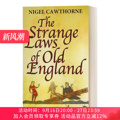 英文原版 The Strange Laws Of Old England 古英格兰的奇怪法律 英文版 进口英语原版书籍