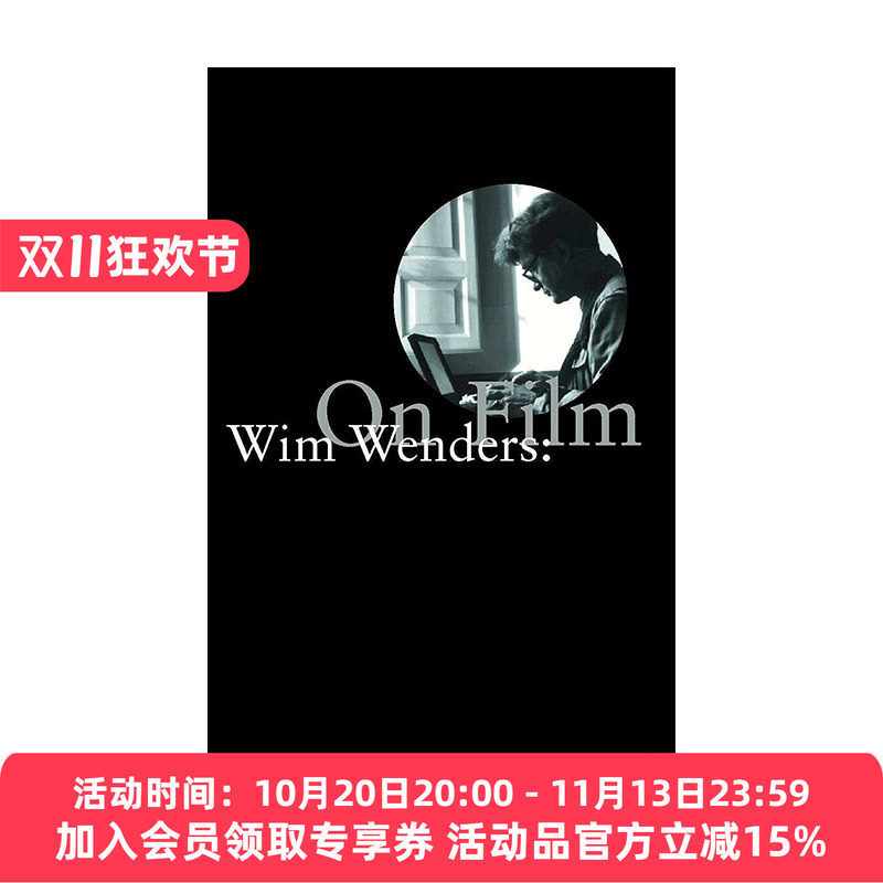 英文原版 On Film 维姆·文德斯论电影 含情感电影与影像的逻辑 英文版 进口英语原版书籍