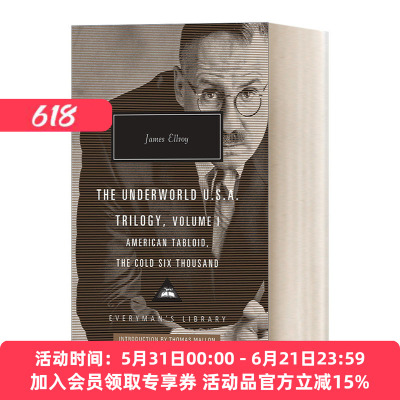 英文原版 The Underworld U.S.A. Trilogy  Volume I 美国地下世界三部曲系列1 美国小报 冷战六千元 人人图书馆精装收藏版 英文版