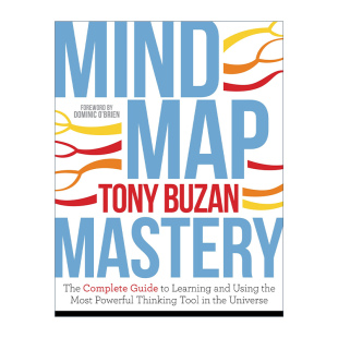 掌握思维导图指南 Mind 英文原版 Tony Map Buzan Mastery 英文版 书籍 进口英语原版 东尼博赞