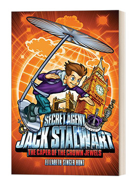 华研原版 英文原版 Secret Agent Jack Stalwart: Book 4 秘密特工之英国篇 英文版 进口英语原版书籍