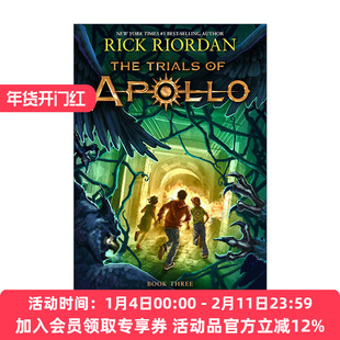 英文原版 The Trials of Apollo 3 The Burning Maze 阿波罗的审判3 英文版 进口英语原版书籍