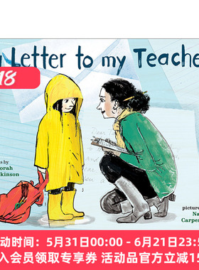 英文原版 A Letter to My Teacher 你是我最喜欢的老师 儿童教育主题精装绘本 Deborah Hopkinson 英文版 进口英语原版书籍