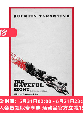 英文原版 The Hateful Eight 八恶人电影剧本 昆汀·塔伦蒂诺 英文版 进口英语原版书籍