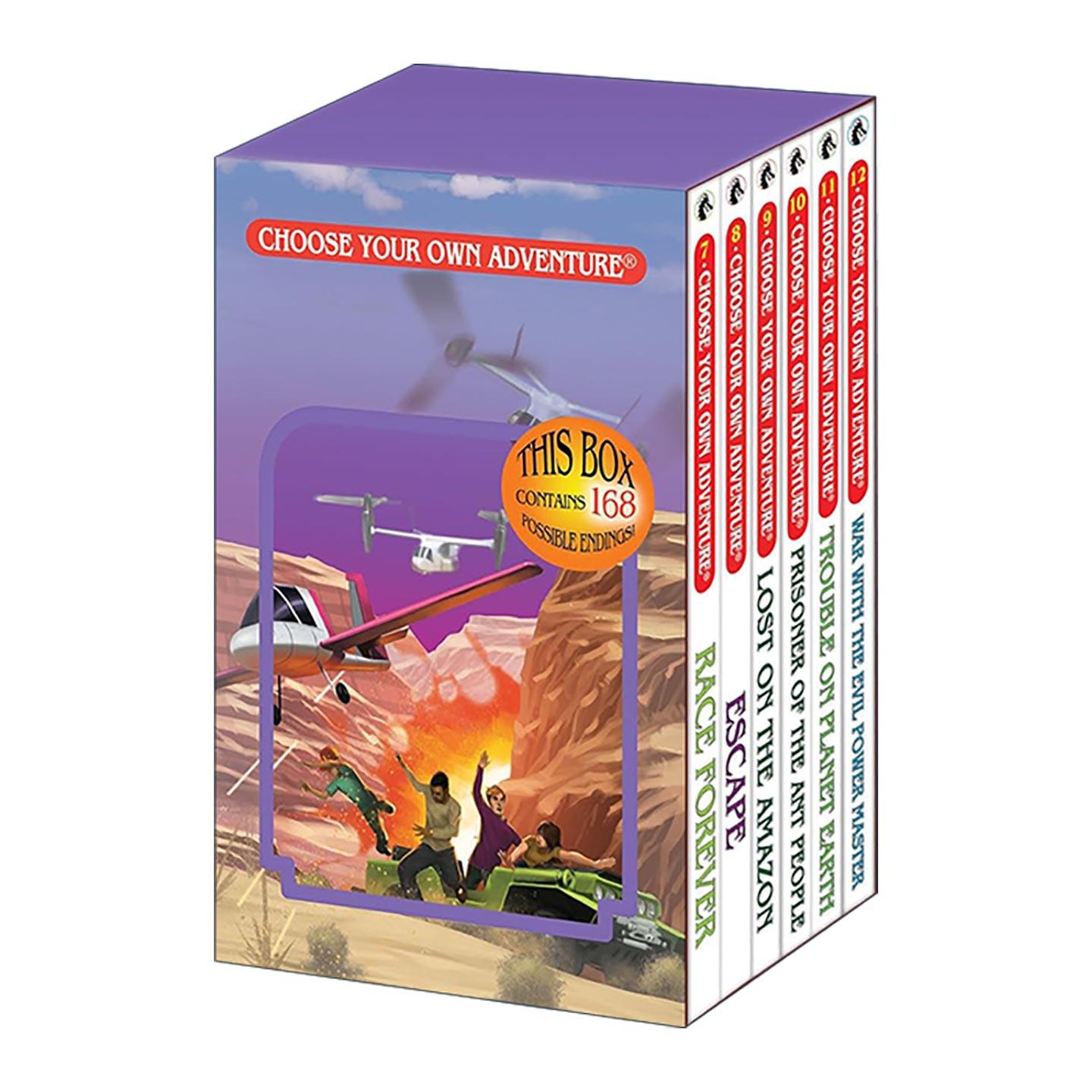 英文原版 Choose Your Own Adventure 6-Book Boxed Set #2 惊险岔路口系列 7-12册盒装套装 英文版 进口英语原版书籍