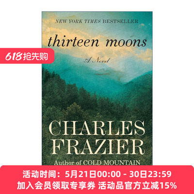 十三月 英文原版 Thirteen Moons 历史小说 Charles Frazier 英文版 进口英语原版书籍