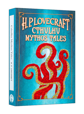 克苏鲁神话故事 英文原版 H. P. Lovecraft Cthulhu Mythos Tales 软精装皮质封面词云经典Crafted Classics 进口英语原版书籍