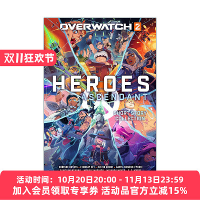 英文原版 Overwatch 2 Heroes Ascendant 守望先锋2 英雄崛起 短篇小说故事集 游戏周边 精装 英文版 进口英语原版书籍