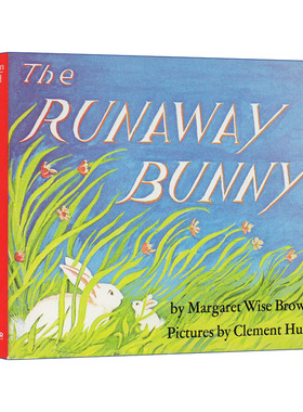 逃家小兔  英文原版 The Runaway Bunny 纸板书 廖彩杏吴敏兰书单 凯迪克奖作者玛格丽特·怀兹·布朗 英文版 进口英语原版书籍
