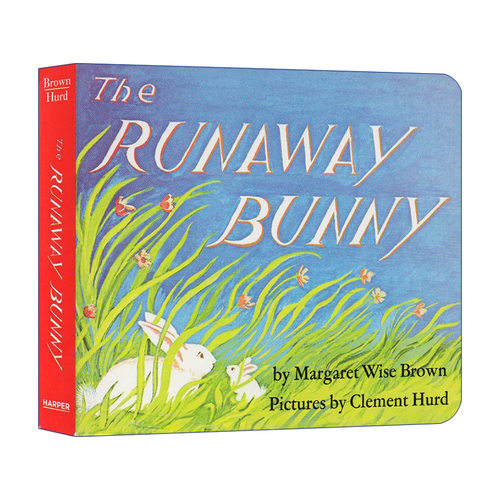逃家小兔  英文原版 The Runaway Bunny 纸板书 廖彩杏吴敏兰书单 凯迪克奖作者玛格丽特·怀兹·布朗 英文版 进口英语原版书籍