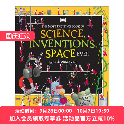 脑电波有史以来激动人心的科学发明  英文原版 The Most Exciting Book of Science Inventions and Space Ever by the Brainwaves