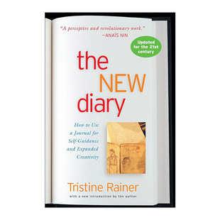 新日记  英文原版 The New Diary 如何使用日记进行自我指导和扩展创造力 Tristine Rainer 英文版 进口英语原版书籍