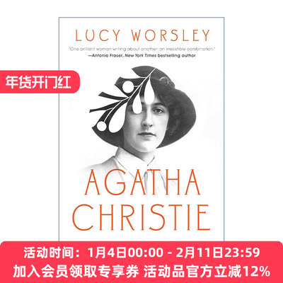 阿加莎克里斯蒂  英文原版 Agatha Christie An Elusive Woman 一个难以捉摸的女人 英国历史学家露西沃斯利 英文版 进口英语书籍