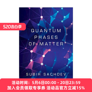 英文原版 Quantum Phases of Matter 物质的量子相位 哈佛大学物理系教授Subir Sachdev 精装 英文版 进口英语原版书籍