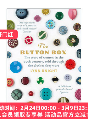 英文原版 The Button Box 纽扣之盒 20世纪女性穿衣史 Lynn Knight 英文版 进口英语原版书籍