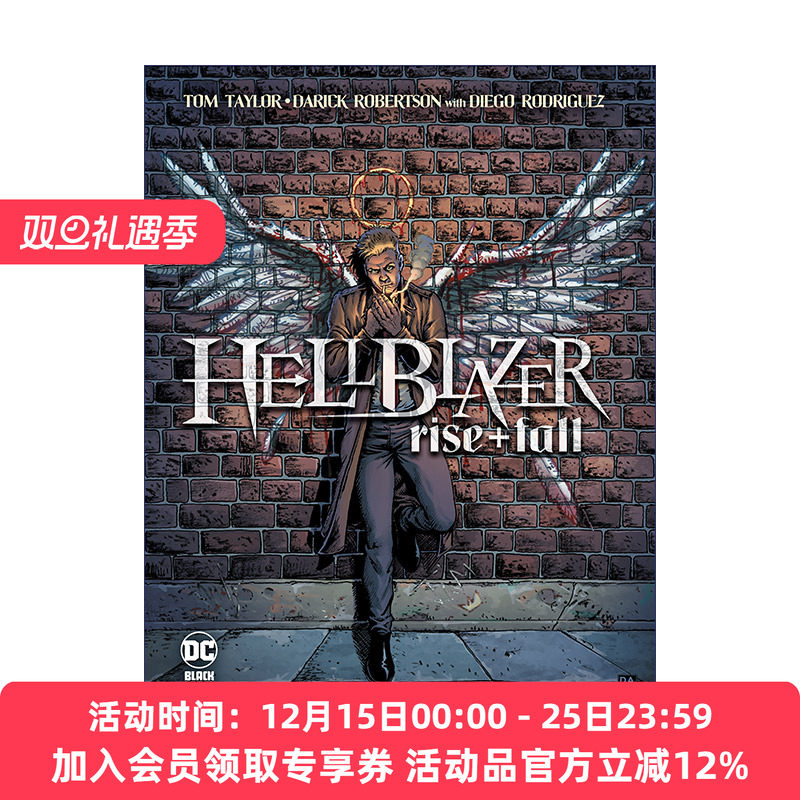 地狱神探  英文原版 Hellblazer Rise and Fall 浮沉 DC漫画 Tom Taylor 英文版 进口英语原版书籍