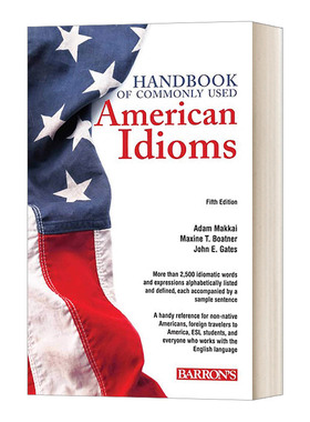 英文原版 Handbook of Commonly Used American Idioms 巴朗美国常用俚语手册 英文版 进口英语原版书籍