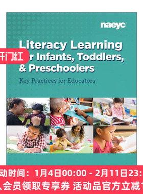 英文原版 Literacy Learning for Infants  Toddlers  and Preschoolers 幼儿和学龄前儿童的识字学习 英文版 进口英语原版书籍