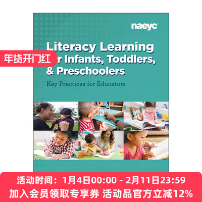 英文原版 Literacy Learning for Infants  Toddlers  and Preschoolers 幼儿和学龄前儿童的识字学习 英文版 进口英语原版书籍