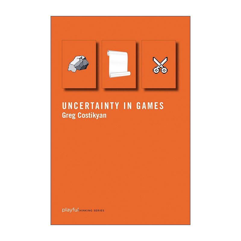 不确定的游戏 英文原版 Uncertainty in Games 谜 超级马里奥 大富翁 高级游戏设计师Greg Costikyan 英文版 进口英语原版书籍