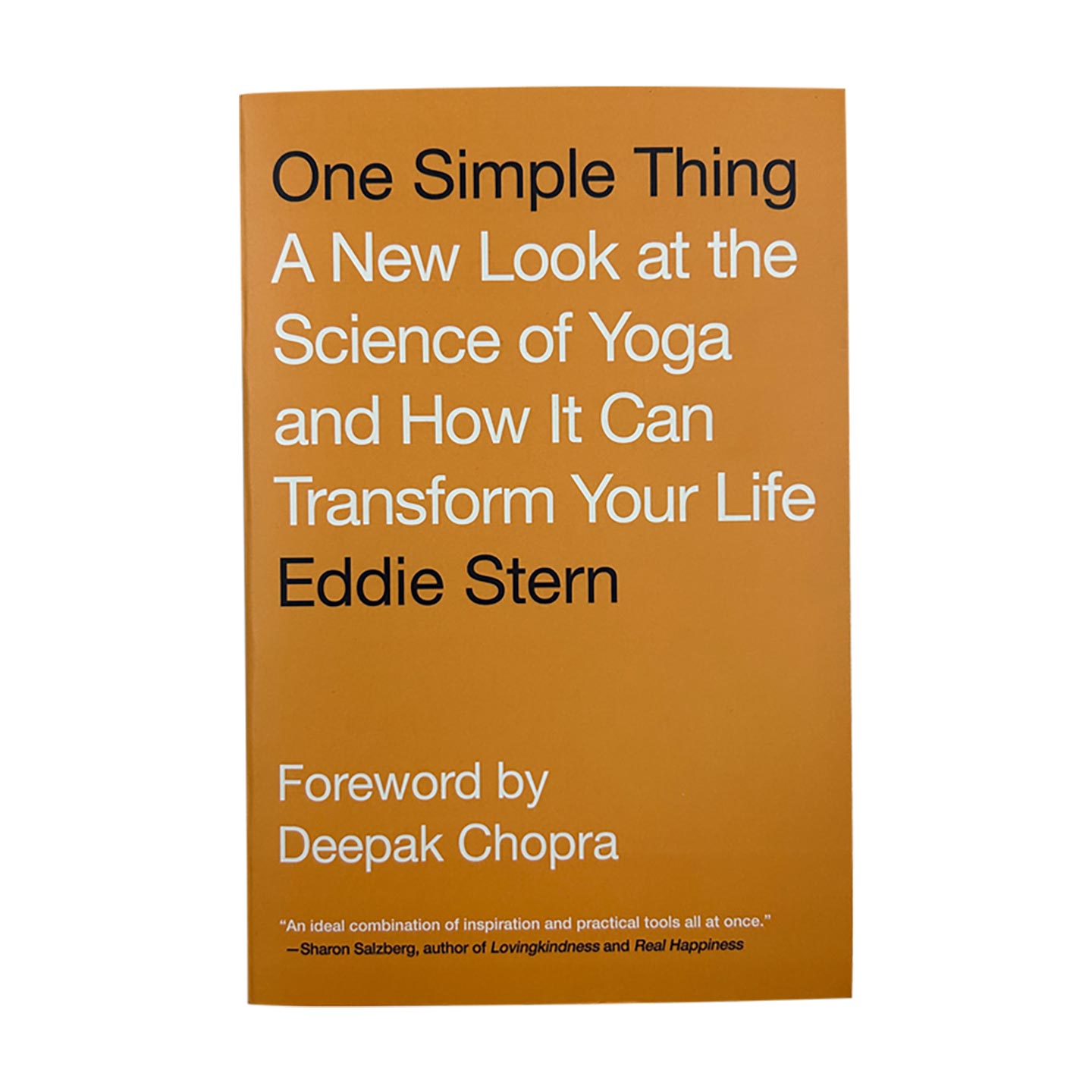 英文原版 One Simple Thing 一件简单的事情 瑜伽科学的新面貌以及它如何改变你的生活 英文版 进口英语原版书籍