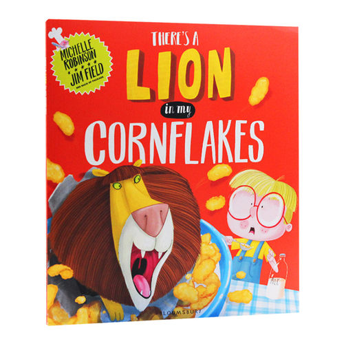 玉米片上的狮子 英文原版 There's a Lion in My Cornflakes 英文版儿童英语图画书 亲子故事绘本 Michelle Robinson 进口原版书籍