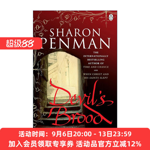 英文原版 Devil's Brood 魔王世族 Sharon Penman历史小说 金雀花王朝系列 英文版 进口英语原版书籍