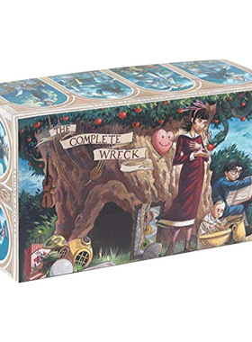 波特莱尔大冒险13册全套 英文原版 Series of Unfortunate Events 礼盒精装 雷蒙斯尼奇的不幸历险 青少年原版小说 英文版 进口书