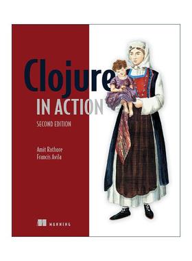 英文原版 Clojure in Action  2nd ed. Clojure实战 第2版 编程入门 英文版 进口英语原版书籍