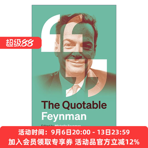 英文原版 The Quotable Feynman 费曼语录 诺贝尔物理奖得主Richard P. Feynman 英文版 进口英语原版书籍