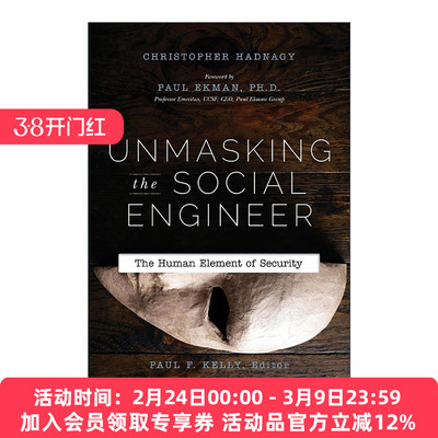 英文原版 Unmasking the Social Engineer 社会工程卷2 解读肢体语言 英文版 进口英语原版书籍