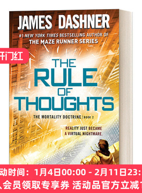 死亡教义系列2 思维法则 英文原版小说 The Rule of Thoughts 詹姆斯·达什纳 James Dashner英文版 进口英语原版书籍