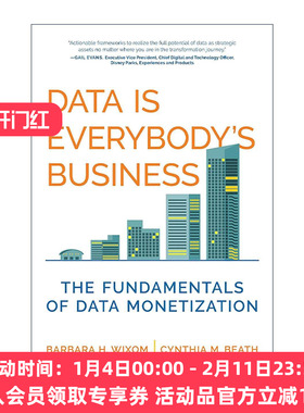 英文原版 Data Is Everybody's Business The MIT Press 数据是每个人的事 数据货币化指南 福布斯年度十大科技图书 英文版