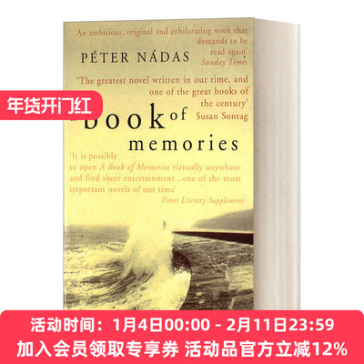回忆之书 英文原版 A Book of Memories 彼得·纳达斯 英文版 进口英语原版书籍