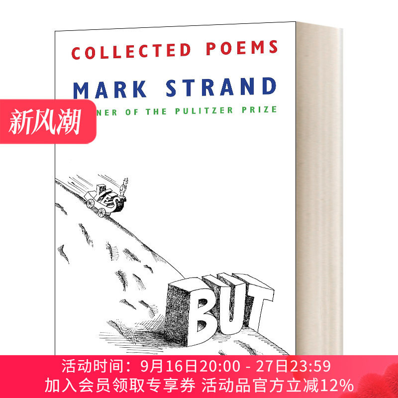 英文原版 Collected Poems Mark Strand 桂冠诗人 马克斯特兰德诗集 英文版 进口英语原版书籍