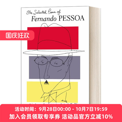 英文原版 The Selected Prose of Fernando Pessoa 费尔南多 佩索阿 散文选 不安之书 葡萄牙象征主义代表 英文版 进口英语书籍