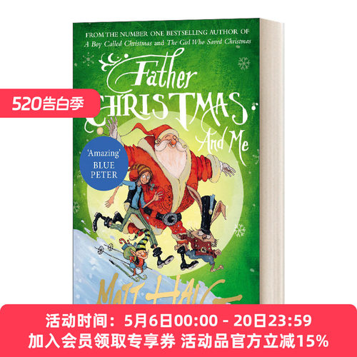 英文原版 Father Christmas and Me 圣诞老人和我 英文版 进口英语原版书籍