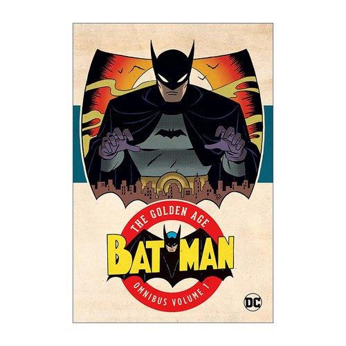 英文原版 Batman the Golden Age Omnibus Vol. 1 2023 Edition 蝙蝠侠 黄金时代 精选集 卷一 2023新版 精装 Bob Kane 进口书籍