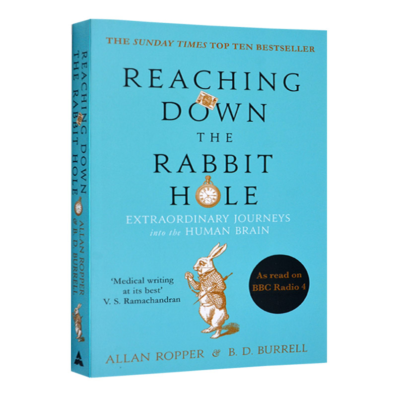 华研原版 掉进兔子洞 人脑的奇妙之旅 英文原版 Reaching Down the Rabbit Hole Journeys into the Human Brain 英文版进口英语书