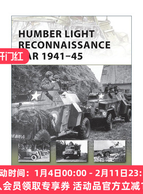 英文原版 Humber Light Reconnaissance Car 1941–45 二战英国亨伯轻型侦察车 先锋武器系列 英文版 进口英语原版书籍