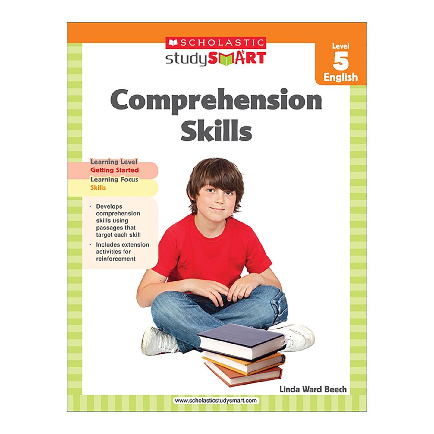 英文原版 Study Smart Comprehension Skills Level 5 学乐聪明学习 理解技能5 英文版 进口英语原版书籍