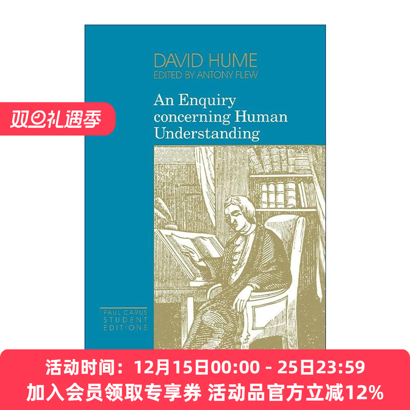 英文原版 An Enquiry Concerning Human Understanding 人类理解研究 休谟 哲学 英文版 进口英语原版书籍