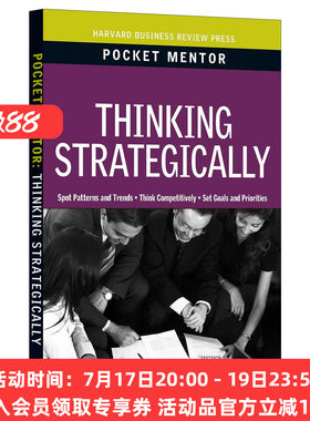 英文原版 策略性思维 商业管理 Thinking Strategically Pocket Mentor 哈佛商业评论 英文版 进口英语原版书籍