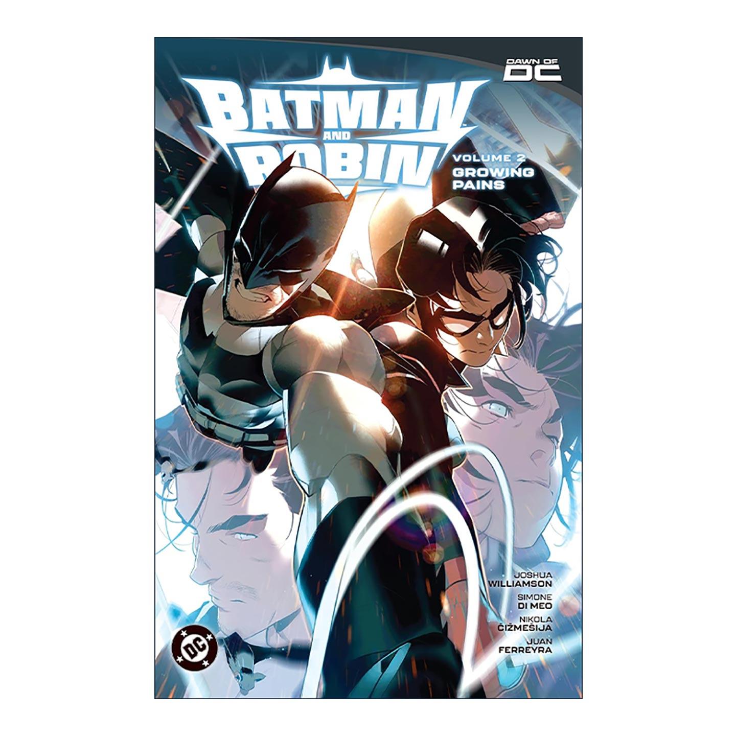 英文原版 Batman and Robin Vol. 2 Growing Pains 蝙蝠侠与罗宾 卷二 成长的烦恼 DC漫画 英文版 进口英语原版书籍